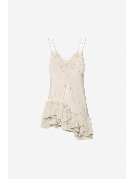 Zara Dresses & Skirts - ZARA ASYMMETRIC RUFFLED DRESS - THE ITEM